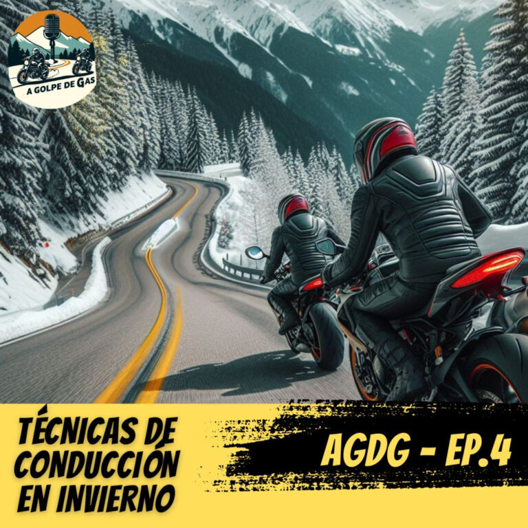 A Golpe de Gas #EP4 | TÉCNICAS DE CONDUCCIÓN EN INVIERNO ❄️🏍️