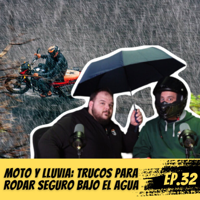 A Golpe de Gas #EP32 | Moto y lluvia: Trucos para rodar seguro bajo el agua